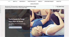 Desktop Screenshot of calldrsimmons.com